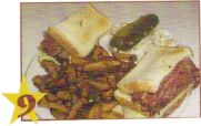 George's Deli Laval - George's club sandwich platter